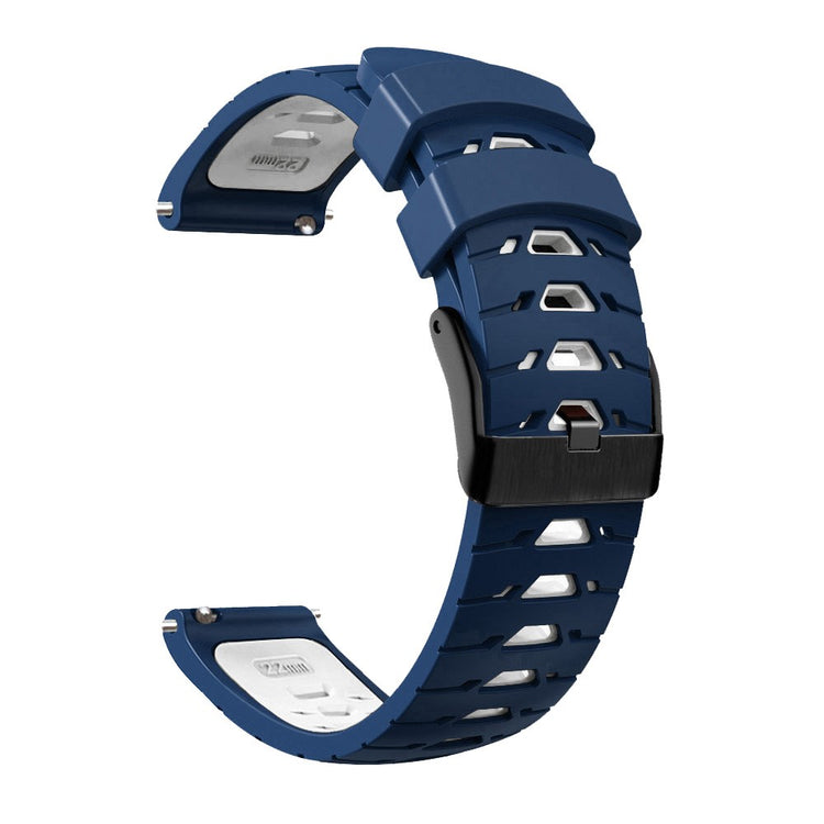 Incredibly Pleasant Smartwatch Silicone Universel Strap - Blue#serie_10