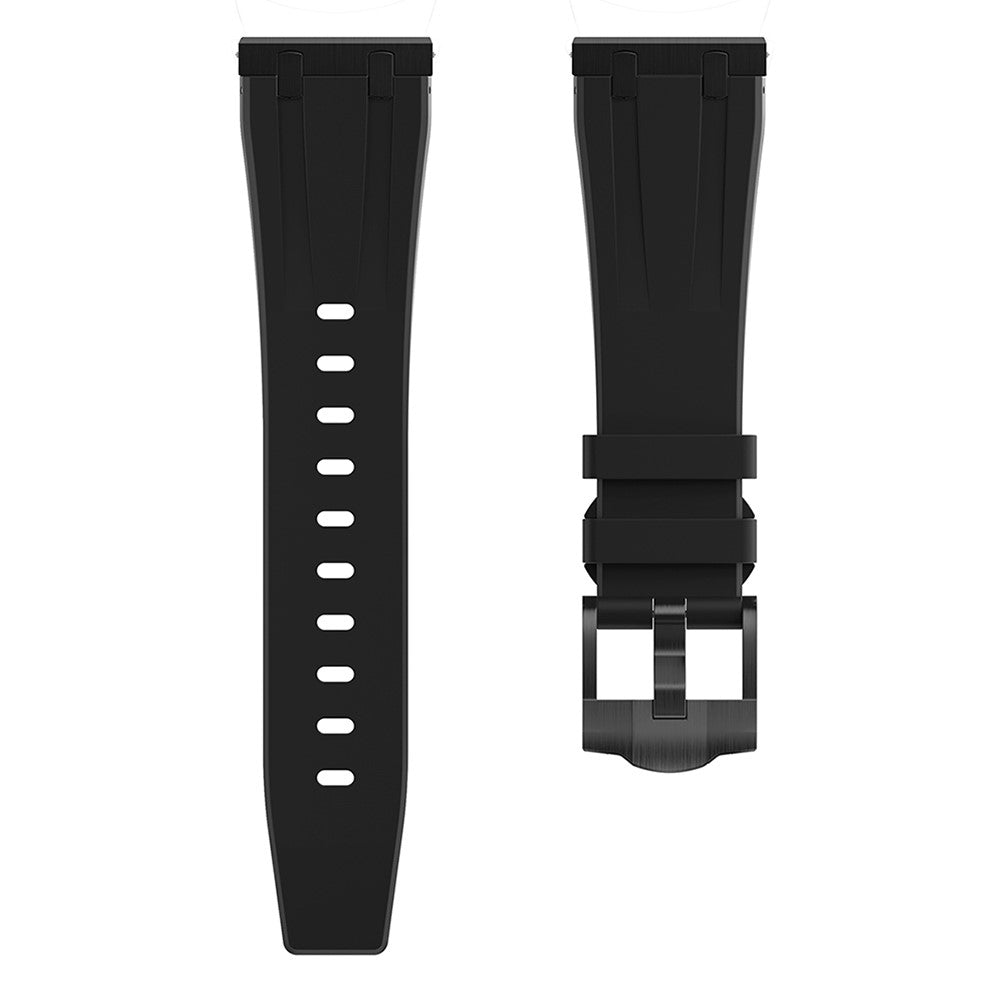 Super Stylish Smartwatch Silicone Universel Strap - Black#serie_1