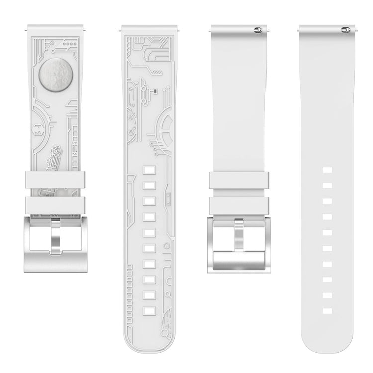 Mega Fantastic Smartwatch Silicone Universel Strap - White#serie_2