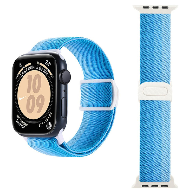 Super Stylish Apple Smartwatch Nylon Universel Strap - Blue#serie_14