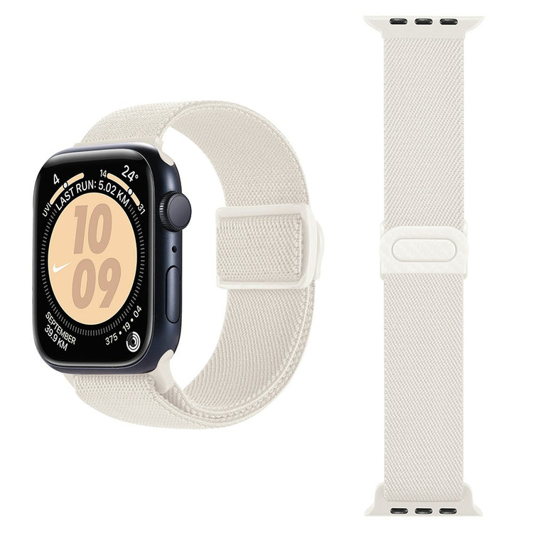 Incredibly Pleasant Apple Smartwatch Nylon Universel Strap - White#serie_18