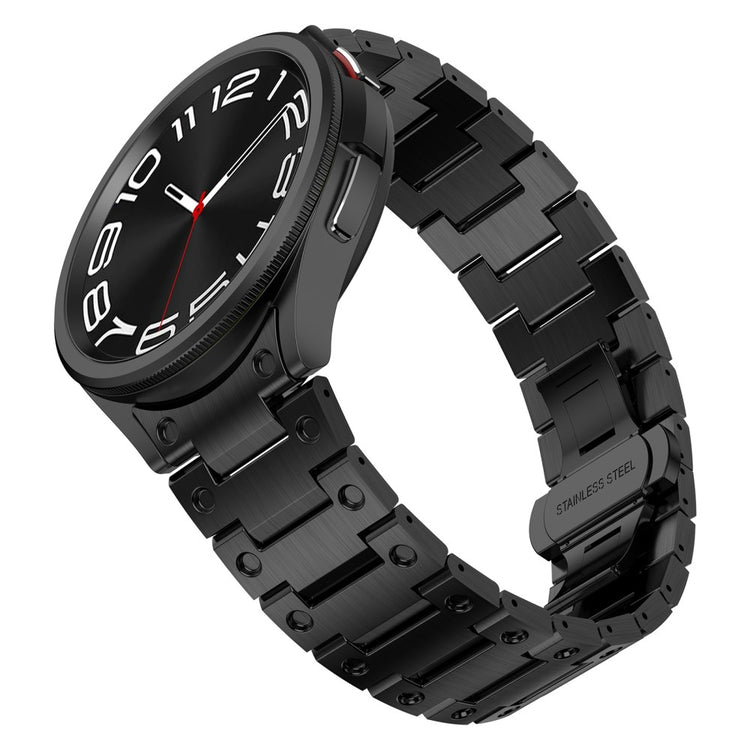 Really Cool Samsung Smartwatch Metal Universel Strap - Black#serie_1