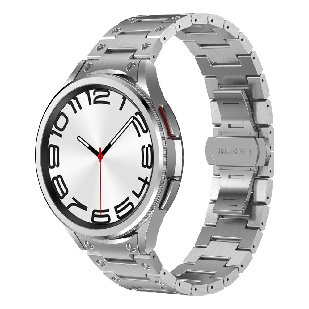 Really Cool Samsung Smartwatch Metal Universel Strap - Silver#serie_3