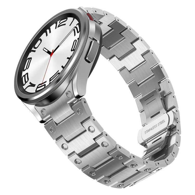 Really Cool Samsung Smartwatch Metal Universel Strap - Silver#serie_3