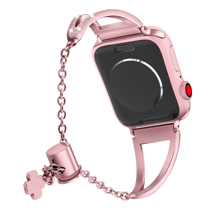 Mega Durable Apple Smartwatch Rhinestone Universel Strap - Pink#serie_2