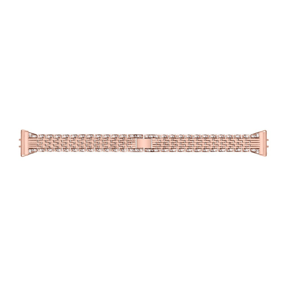 Stylish Samsung Galaxy Fit 3 Rhinestone Strap - Pink#serie_2