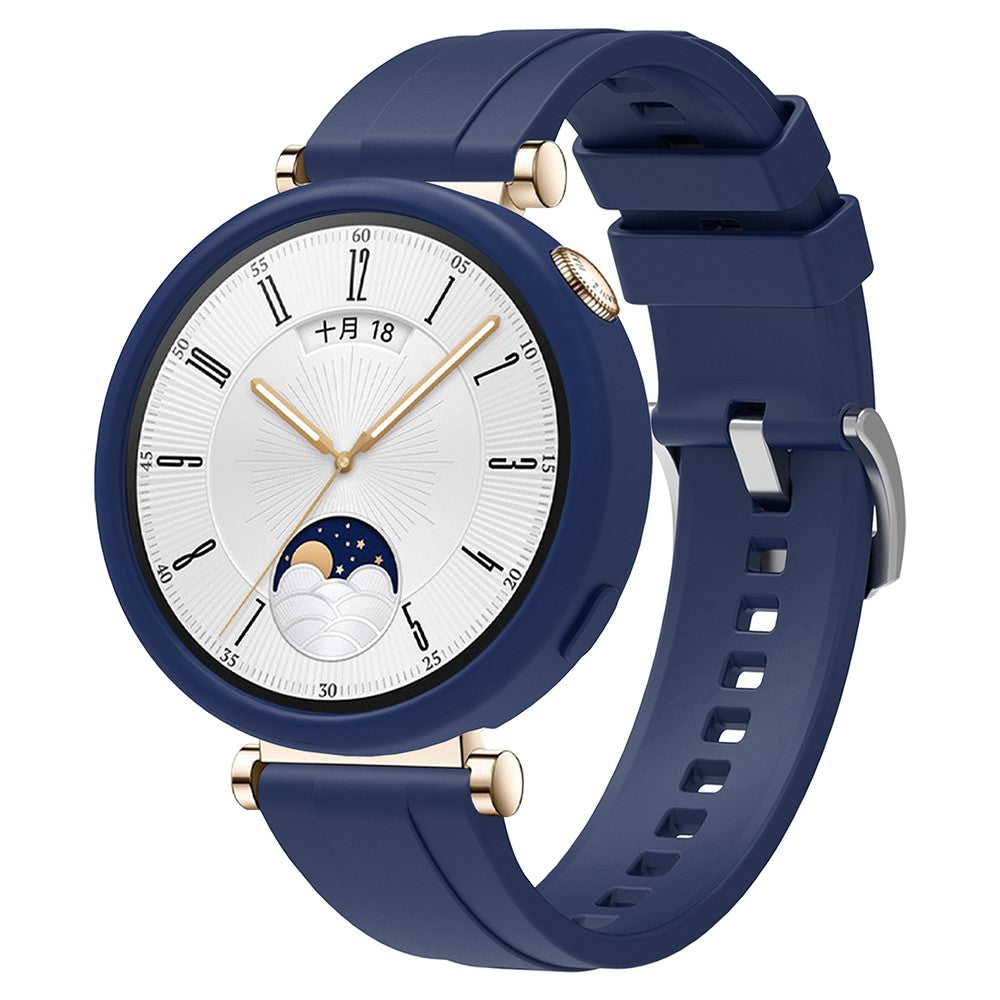 Absolutely Agreeable Huawei Watch GT 4 41mm Silicone Strap - Blue#serie_4