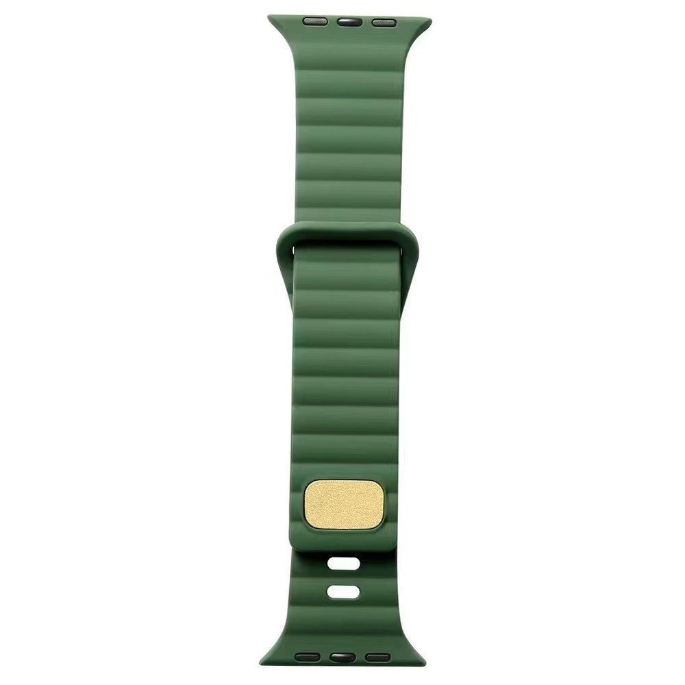 Super Sweet Apple Smartwatch Silicone Universel Strap - Green#serie_8