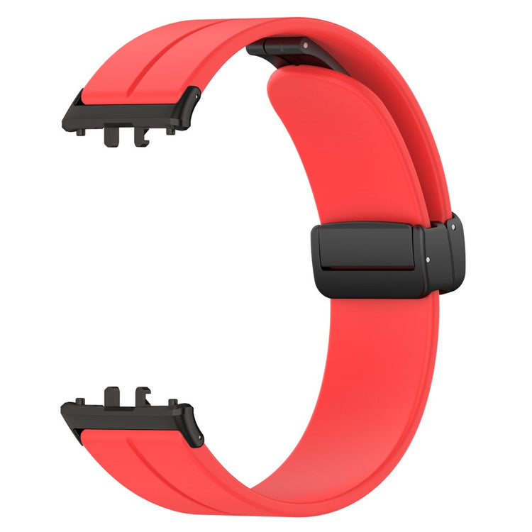 Super Comfortable Samsung Galaxy Fit 3 Silicone Strap - Red#serie_6