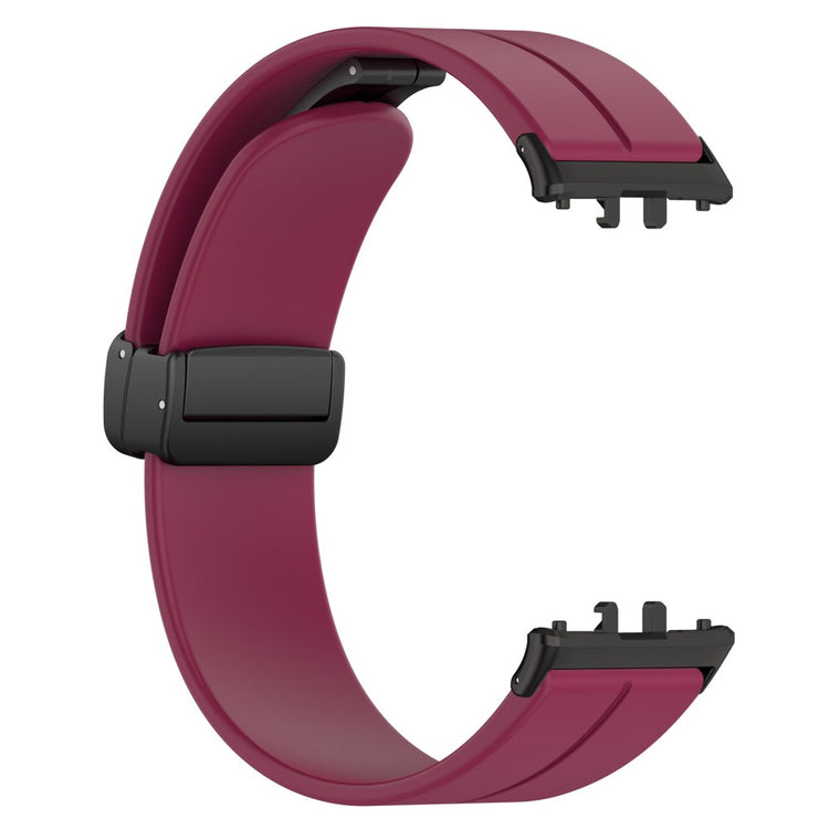 Super Comfortable Samsung Galaxy Fit 3 Silicone Strap - Red#serie_8