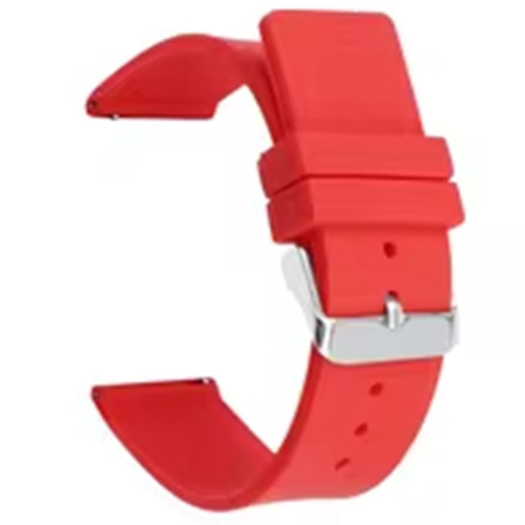 Very Fashionable 18mm Silicone Strap - Red#serie_7