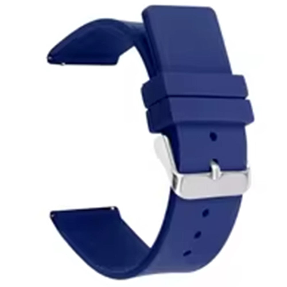 Remarkably Stylish 20mm Silicone Strap - Blue#serie_1