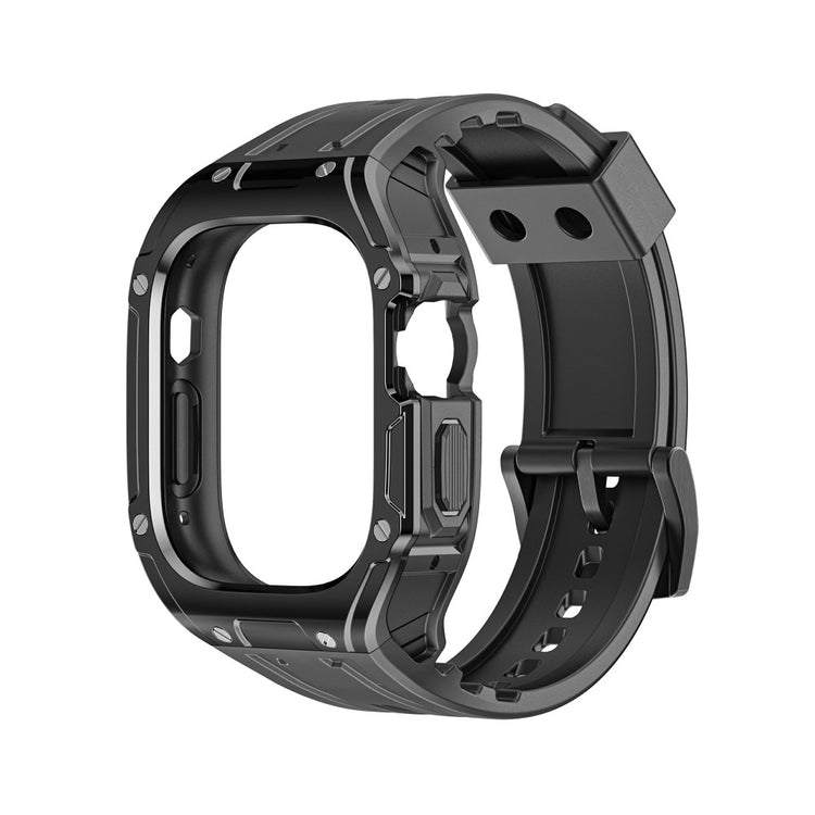 Apple Watch Ultra / Apple Watch Ultra 2 Silicone Universel Strap - Black#serie_2