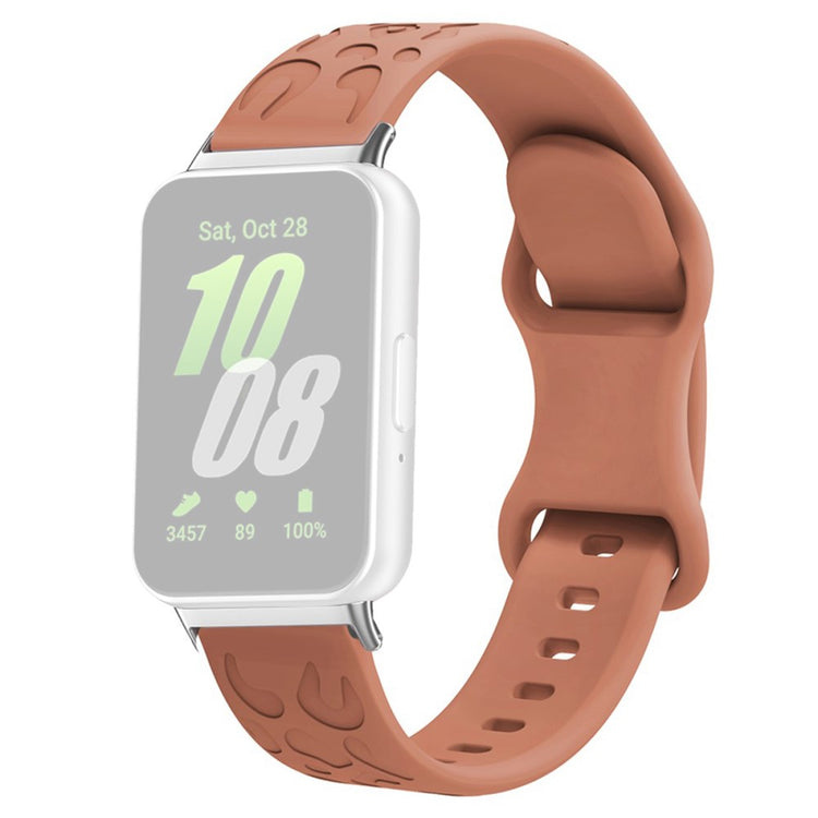 Remarkably Lovely Samsung Galaxy Fit Silicone Strap - Brown#serie_15