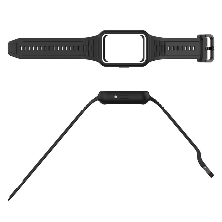 Remarkably Beautiful Samsung Galaxy Fit 3 Silicone Strap - Black#serie_1