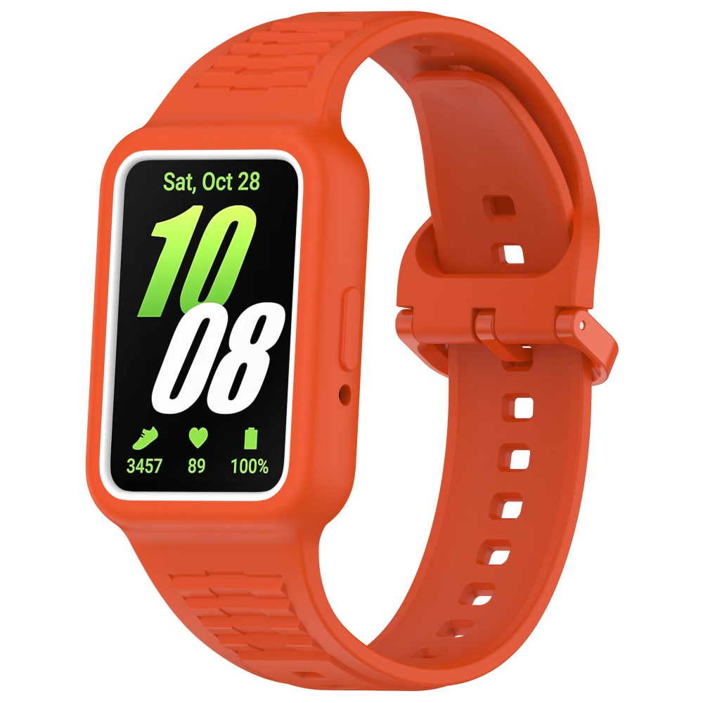 Remarkably Beautiful Samsung Galaxy Fit 3 Silicone Strap - Orange#serie_4