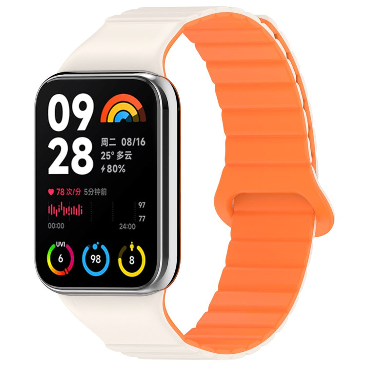 Xiaomi Redmi Watch 4 / Xiaomi Smart Band 8 Pro Silicone Universel Strap - Orange#serie_10