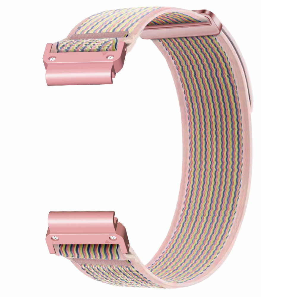 Super Stylish Smartwatch Nylon Universel Strap - Pink#serie_3