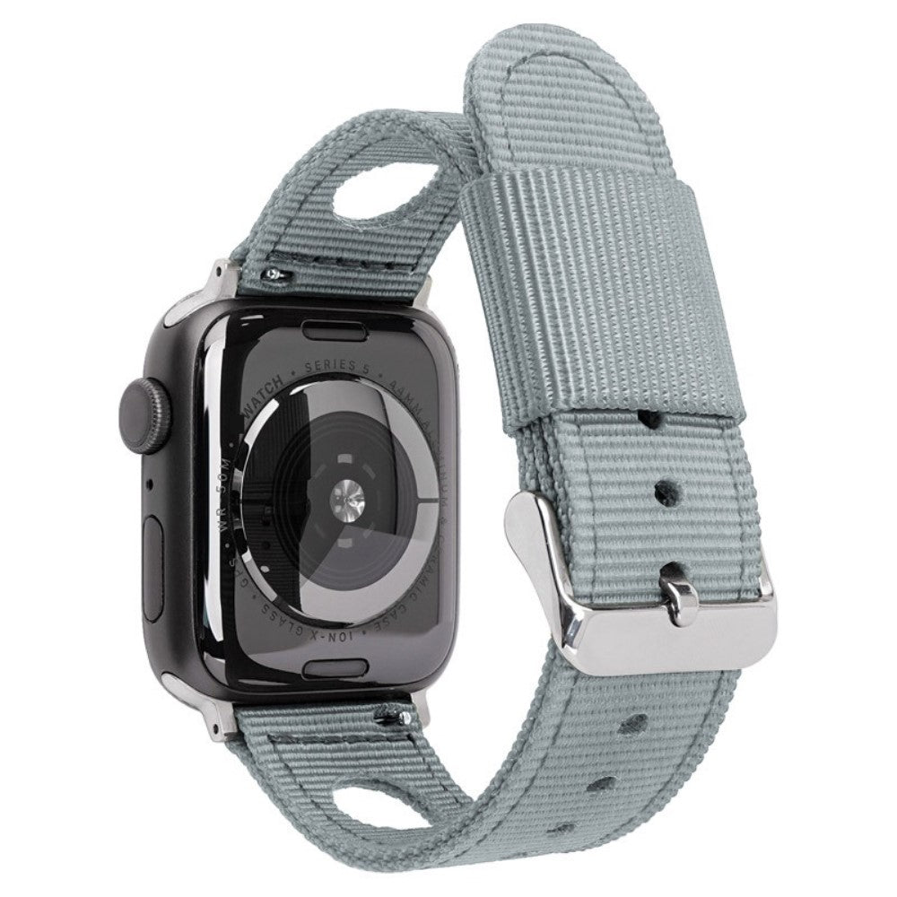 Super Cool Apple Smartwatch Nylon Universel Strap - Silver#serie_8