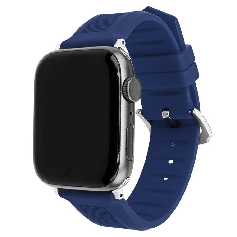 Remarkably Nice Apple Smartwatch Silicone Universel Strap - Blue#serie_2