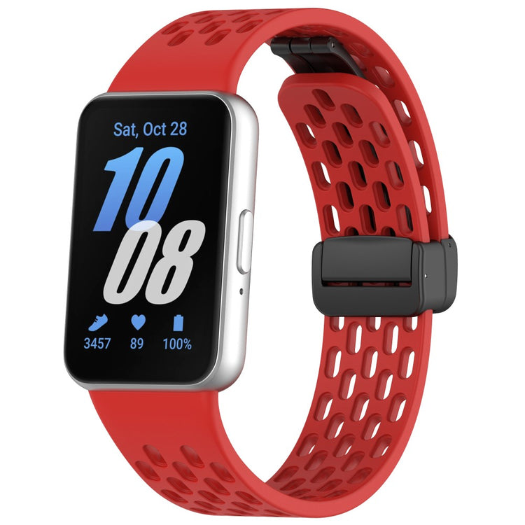 Increadibly Cute Samsung Galaxy Fit 3 Silicone Strap - Red#serie_3