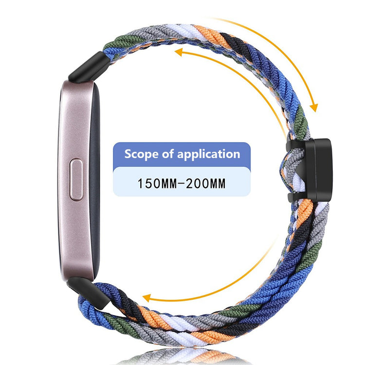 Mega Stylish Huawei Band 8 Nylon Strap - Black#serie_13