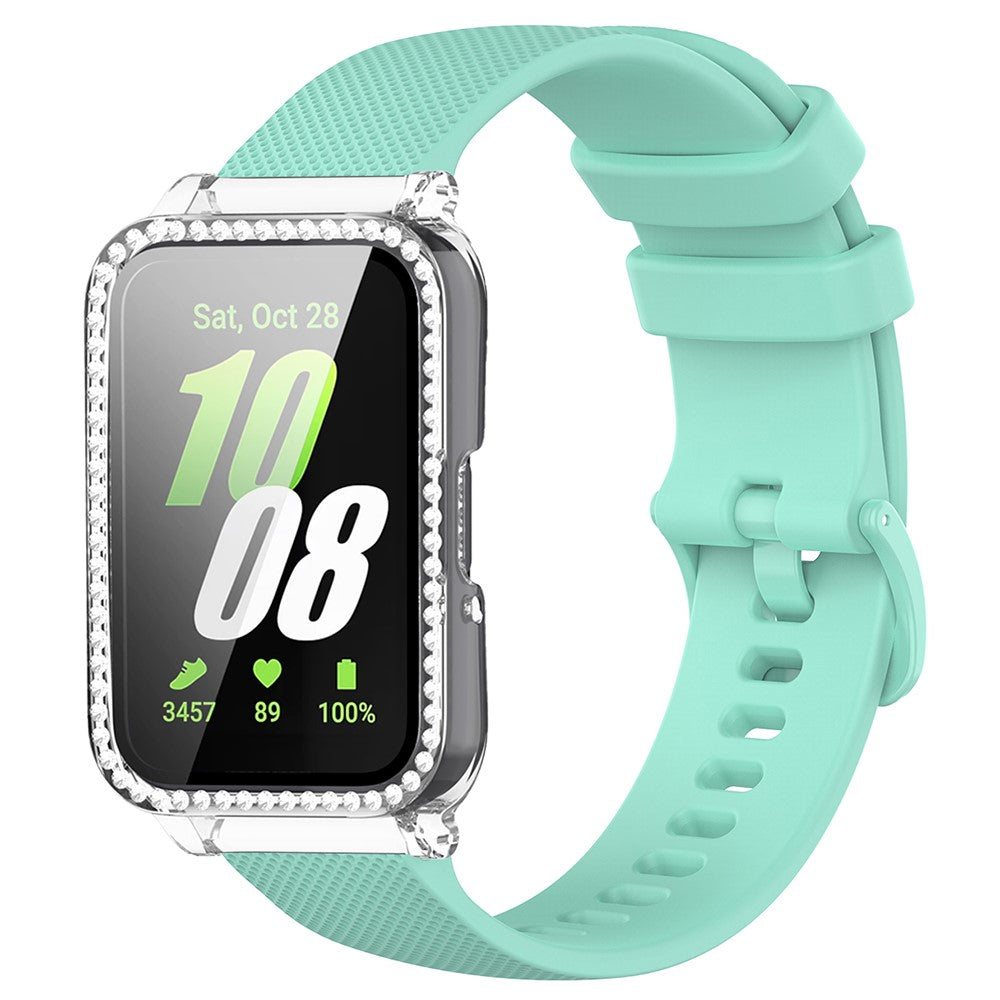 Very Beautiful Samsung Galaxy Fit 3 Silicone Strap - Green#serie_8