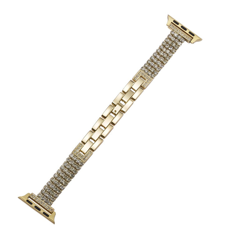 Super Agreeable Apple Smartwatch Rhinestone Universel Strap - Gold#serie_1