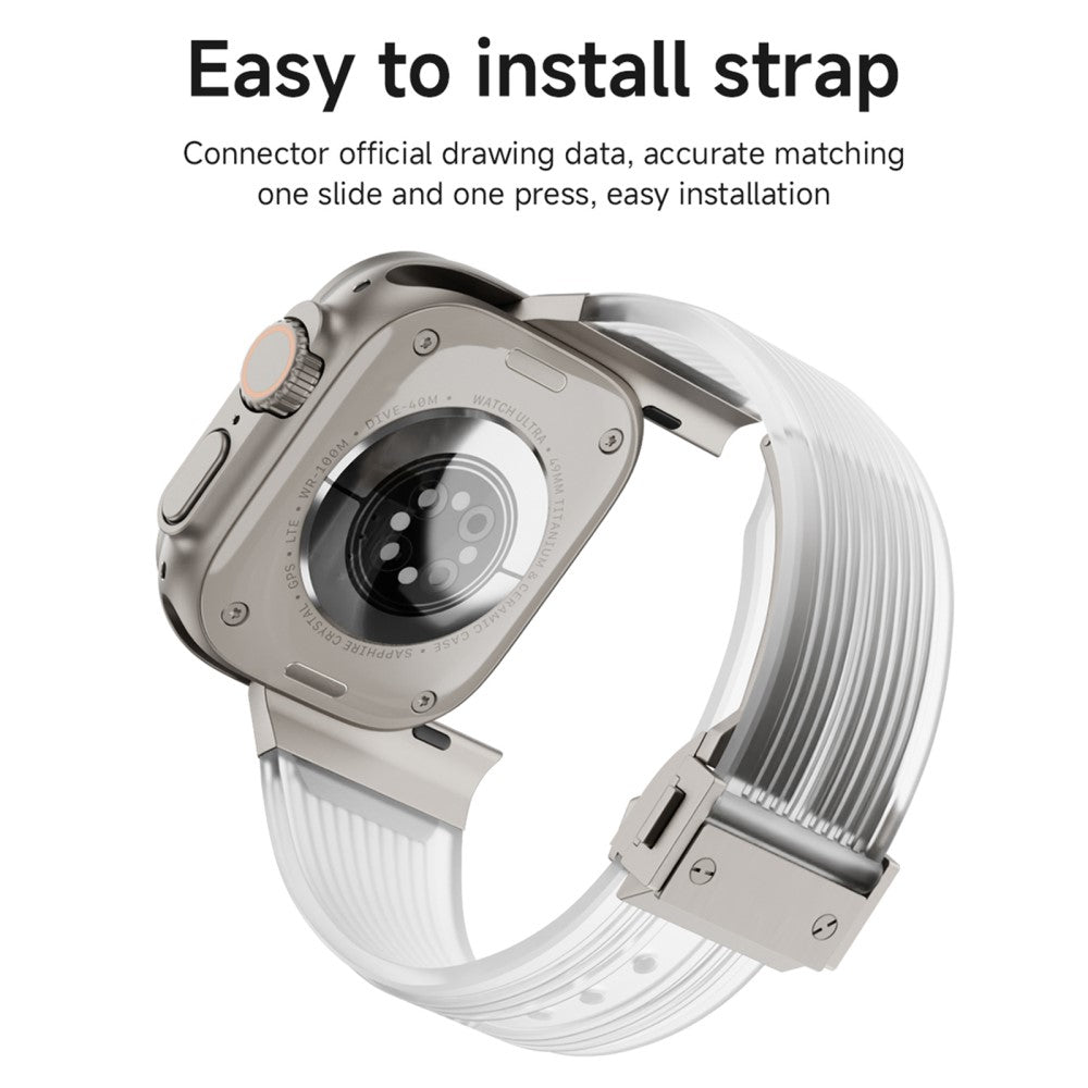 Very Fantastic Apple Smartwatch Silicone Universel Strap - Transparent#serie_1