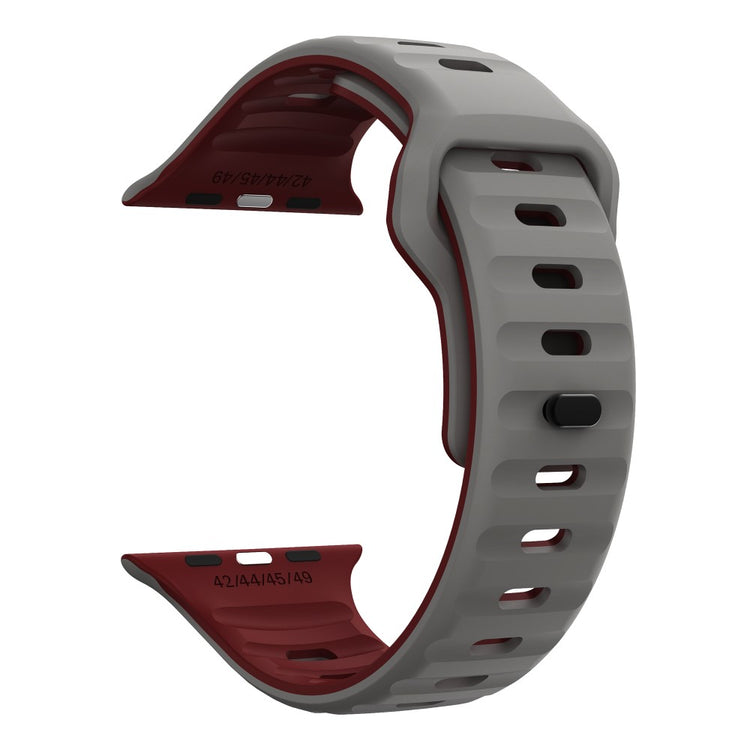 Tough Apple Smartwatch Silicone Universel Strap - Red#serie_7