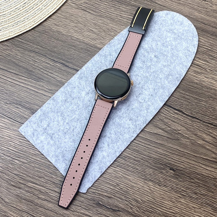 Remarkably Elegant Smartwatch Pu Leather Universel Strap - Pink#serie_2