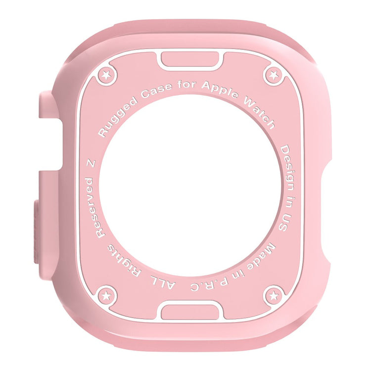 Comfortable Apple Watch Ultra Silicone Strap - Pink#serie_3