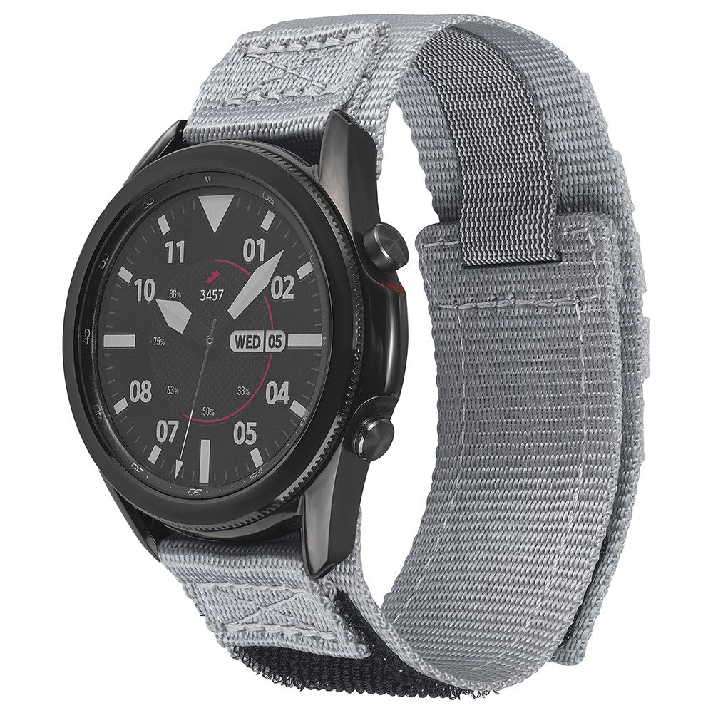 Cool Smartwatch Nylon Universel Strap - Silver#serie_6