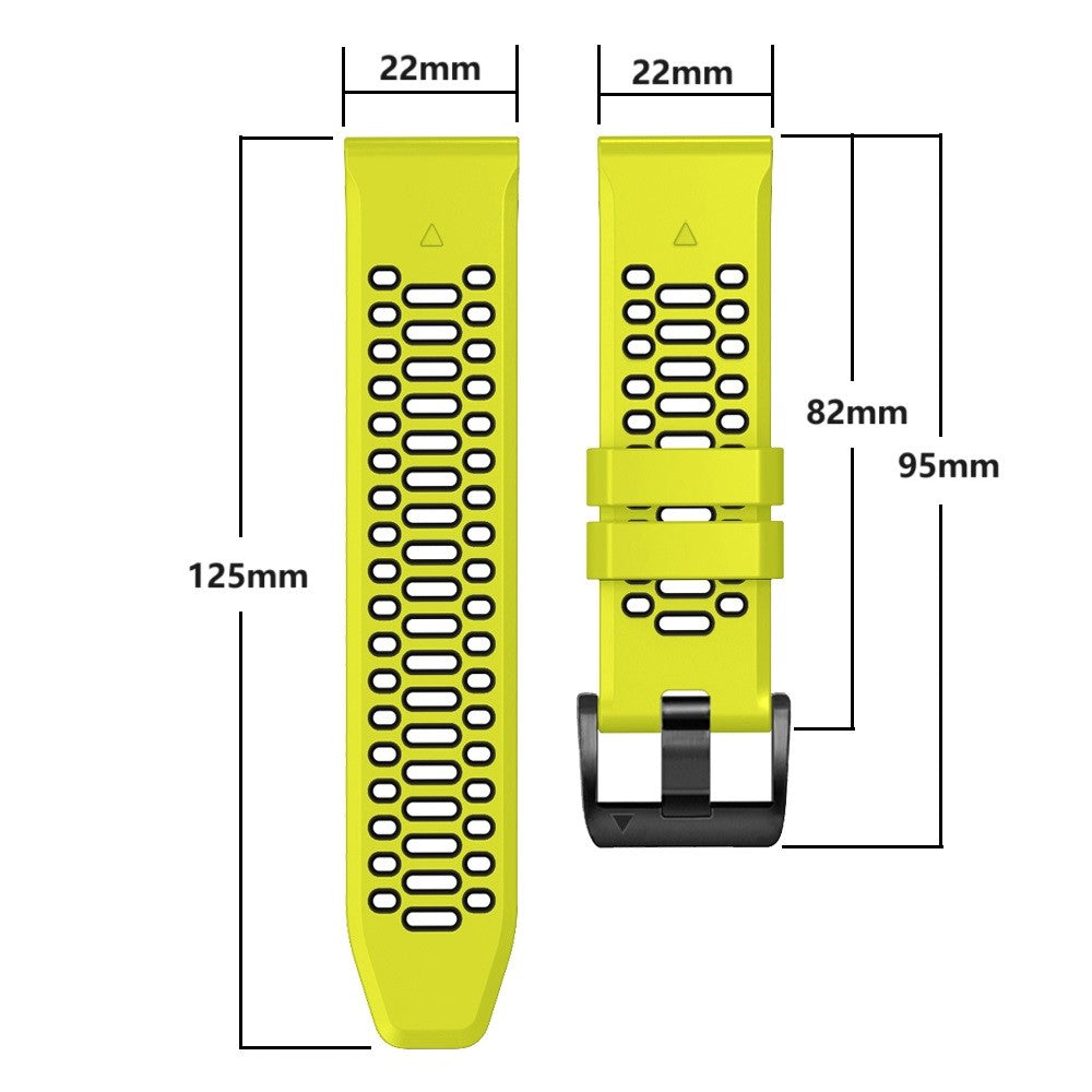 Superb Garmin Smartwatch Silicone Universel Strap - Orange#serie_11