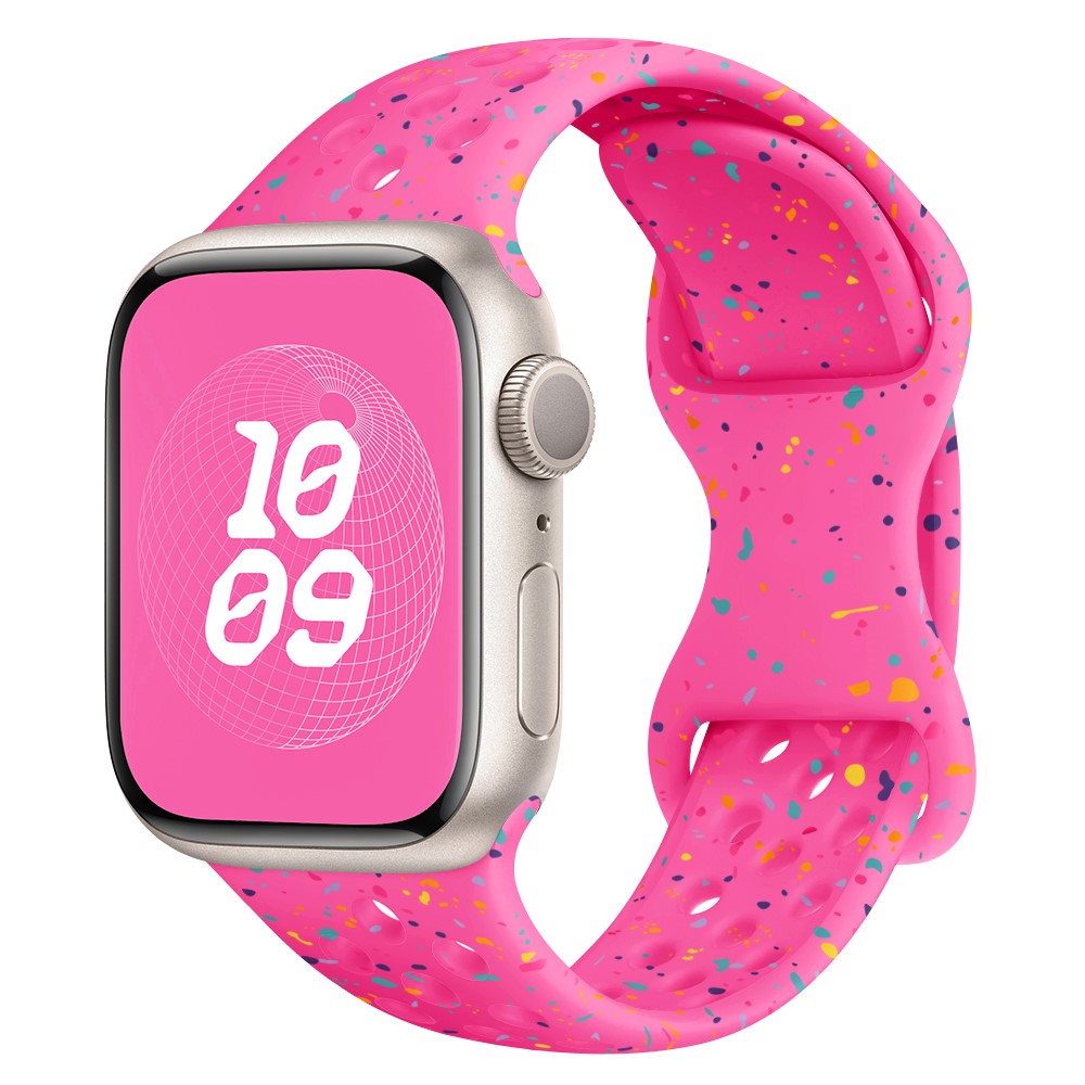 Incredibly Neat Apple Smartwatch Silicone Universel Strap - Pink#serie_1