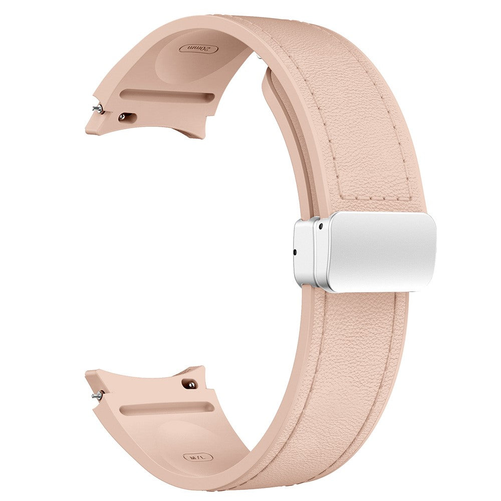 Very Durable Samsung Smartwatch Pu Leather Universel Strap - Pink#serie_13