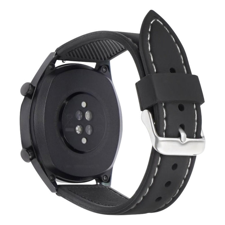 Mega Fashionable Smartwatch Silicone Universel Strap - Black#serie_1