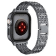 Apple Smartwatch Metaal En Strass Universeel Bandje