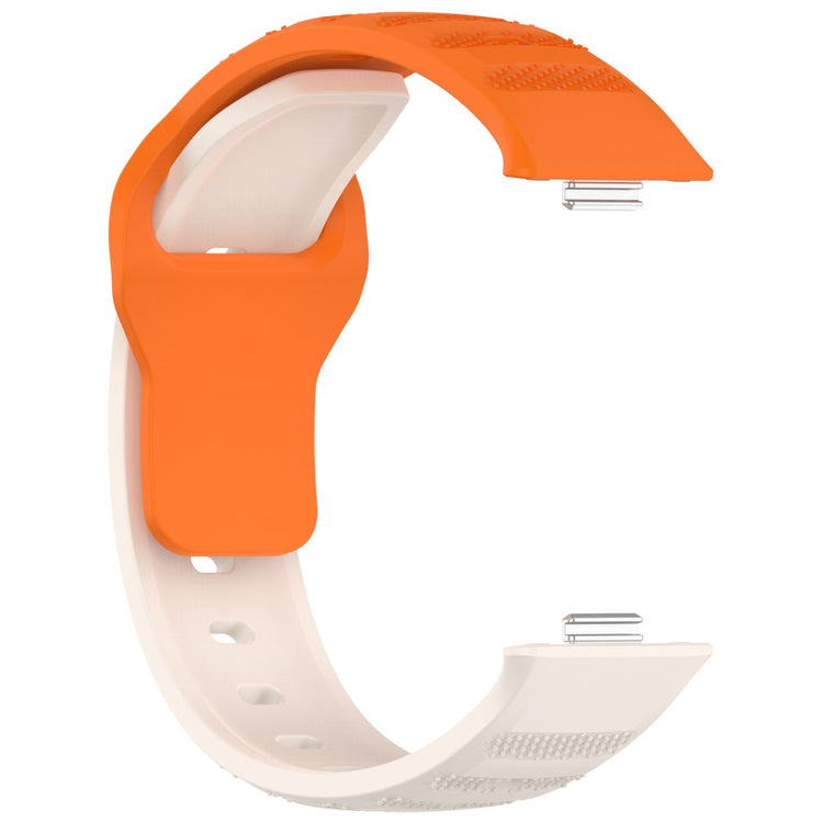 Incredibly Durable Huawei Watch Fit 3 Silicone Strap - Orange#serie_4