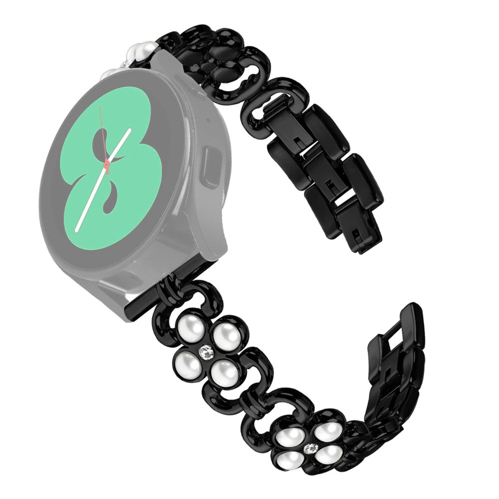 Verizon Gizmo Watch 1 Watch band Pearl Four Leaf Clover Watch Strap - Black#serie_1