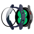 Super Modieus Samsung Galaxy Watch FE Hoesje met Schermbeschermer in Glas en Plastic