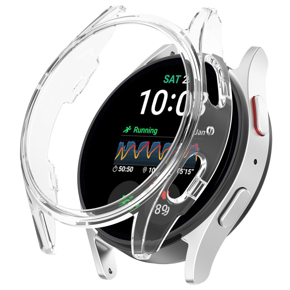 Samsung Galaxy Watch7 40mm Clear Case Hollow-Out Bump Resistant Watch Cover - Transparent#serie_1
