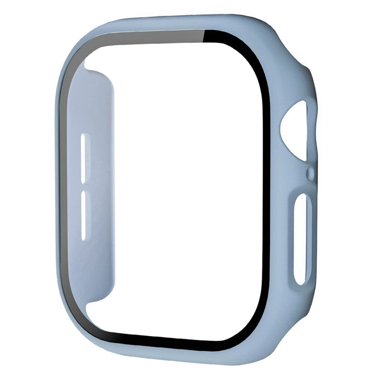 Apple Watch Series 10 46mm Protective Case All-Around Hard Bump Resistant Watch Cover with Tempered Glass Film - Baby Blue#serie_17