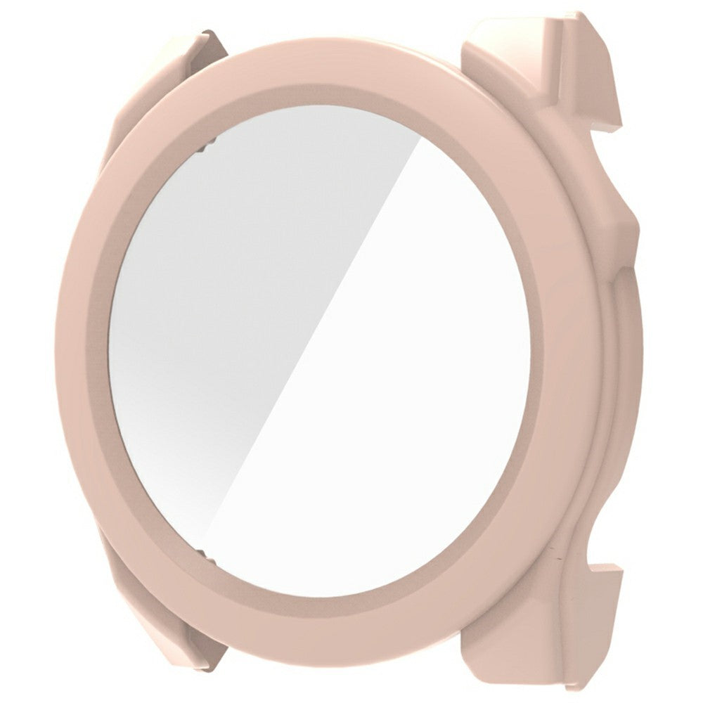 Garmin Fenix 8 43mm AMOLED Hard Bump Resistant Watch Case with Tempered Glass Screen Film - Pink#serie_5