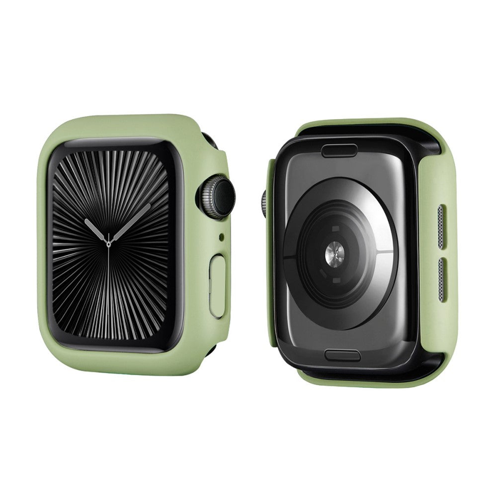 Apple Watch Series 10 46mm ENKAY HAT PRINCE Solid Color PC Watch Case Shockproof Cover - Light Green#serie_2