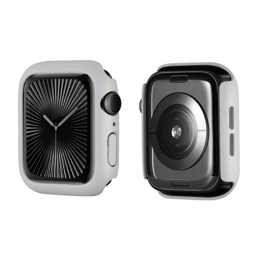Apple Watch Series 10 46mm ENKAY HAT PRINCE Solid Color PC Watch Case Shockproof Cover - Light Grey#serie_8