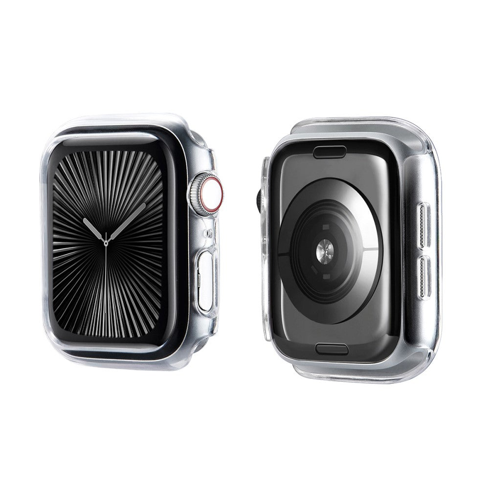 Apple Watch Series 10 46mm ENKAY HAT PRINCE Solid Color PC Watch Case Shockproof Cover - Transparent#serie_11
