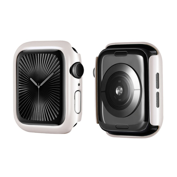 Apple Watch Series 10 46mm ENKAY HAT PRINCE Solid Color PC Watch Case Shockproof Cover - Silver#serie_12