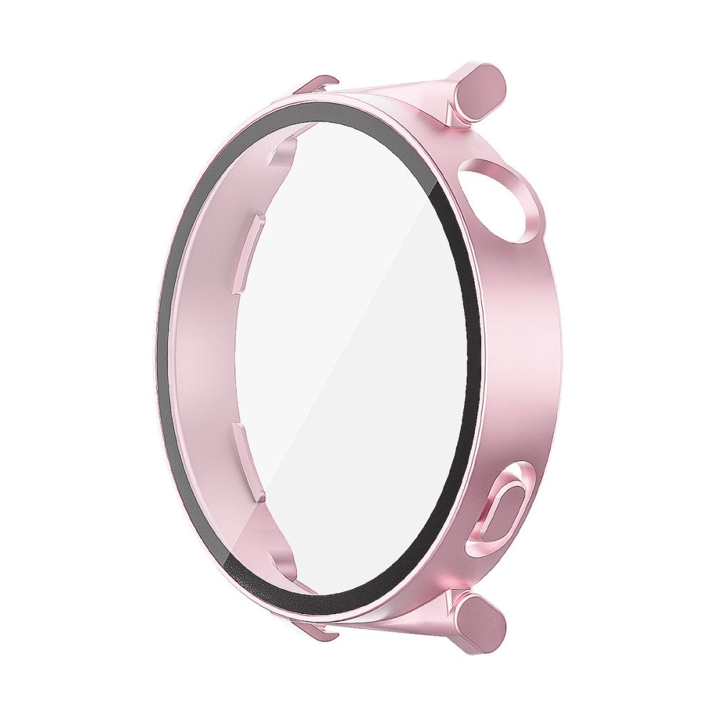 Huawei Watch GT 5 41mm ENKAY Hat-Prince 2-in-1 Rubberized Hard PC Frame with 9H Tempered Glass Screen Protector - Pink#serie_1