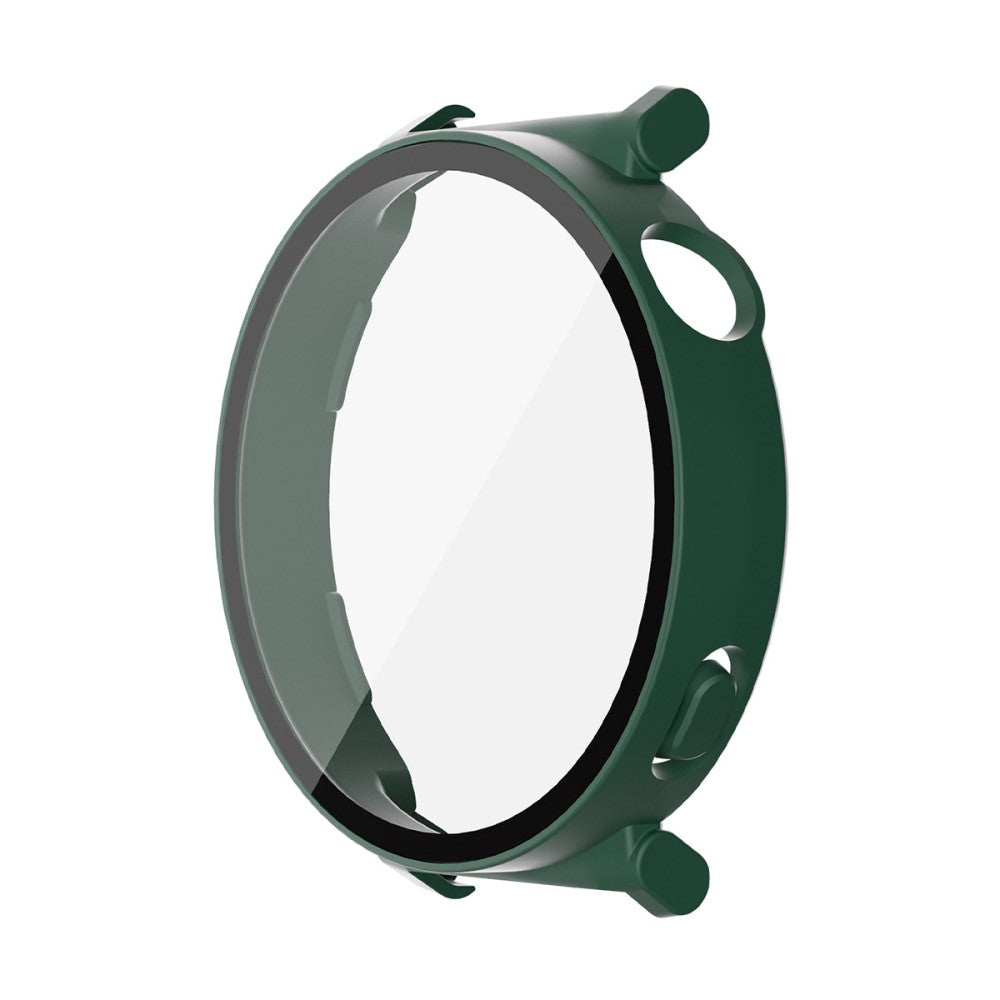 Huawei Watch GT 5 41mm ENKAY Hat-Prince 2-in-1 Rubberized Hard PC Frame with 9H Tempered Glass Screen Protector - Dark Green#serie_4